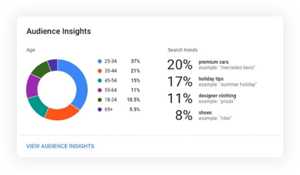 Audience insights